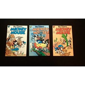 Mickey Mouse (Gladstone) #237, 238, 239 1988